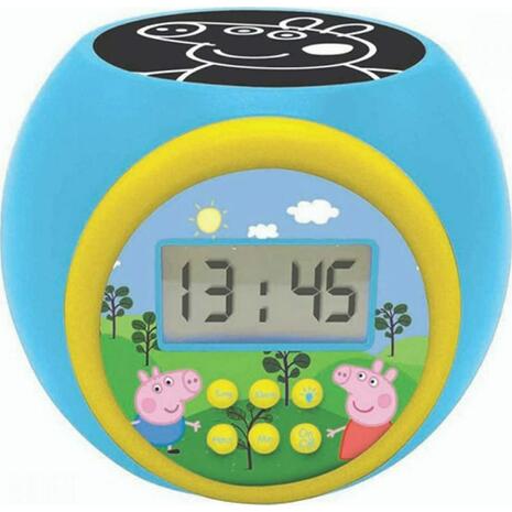 Ψηφιακό Ρολόι Επιτραπέζιο με Ξυπνητήρι Peppa Pig Lexibook  RL977PP